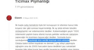 Ticimax Şikayet